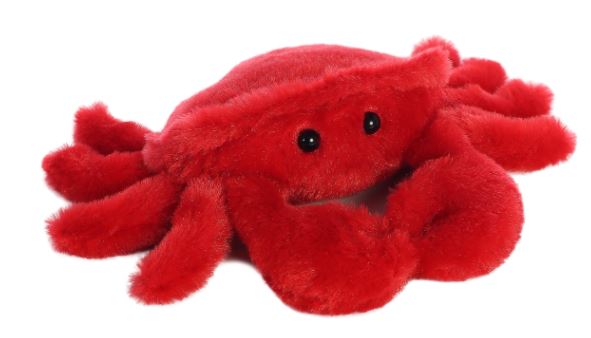 PELUCHE AURORA MINI FLOPSIE - CRABE DE 8"(20CM)