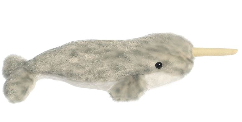 PELUCHE AURORA MINI FLOPSIE - NARVAL 8" (20 CM)