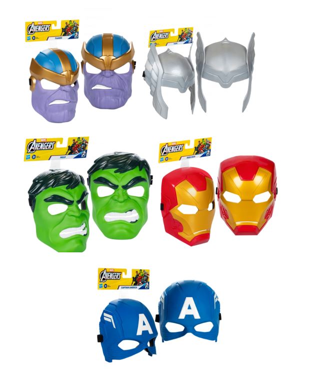 MARVEL AVENGERS MASK ASST