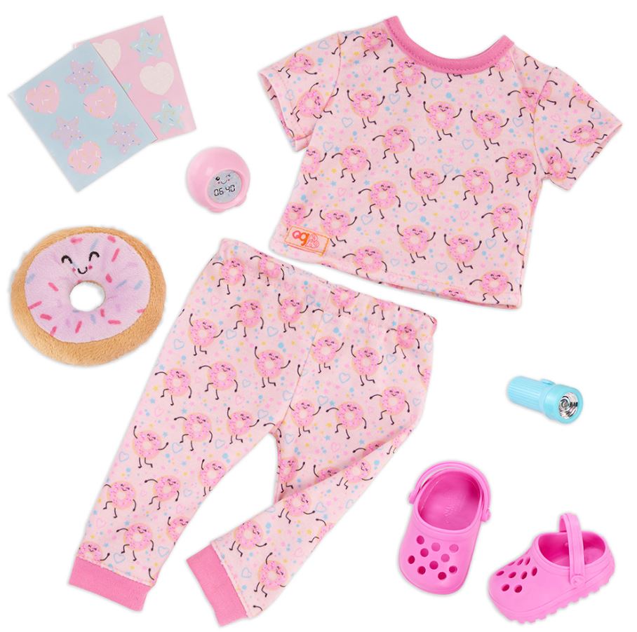 VÊTEMENT OG DE LUXE - PYJAMAS AVEC IMPRIMÉ DE BEIGNET "DREAMING OF DONUTS"