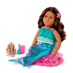 OG LUXURY OUTFIT - "MERMAID DREAMS" SWIMSUIT FOR 18-INCH DOLLS