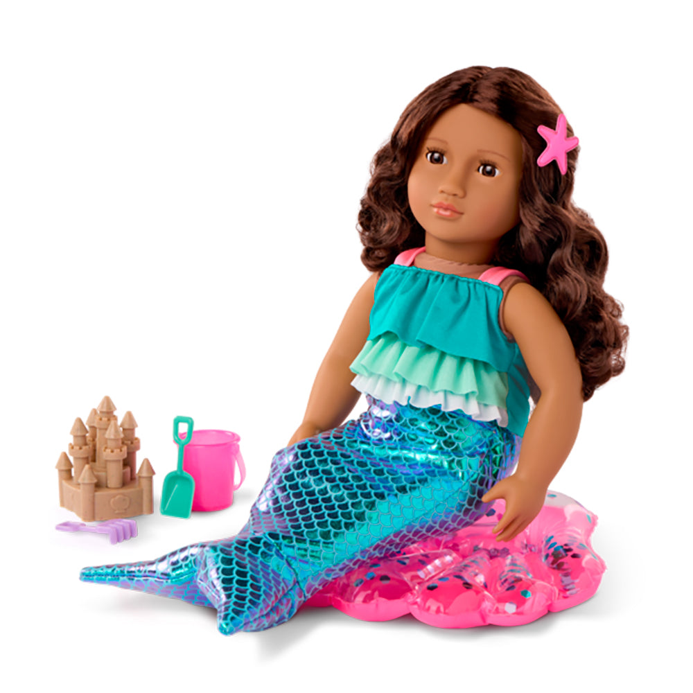 OG LUXURY OUTFIT - "MERMAID DREAMS" SWIMSUIT FOR 18-INCH DOLLS