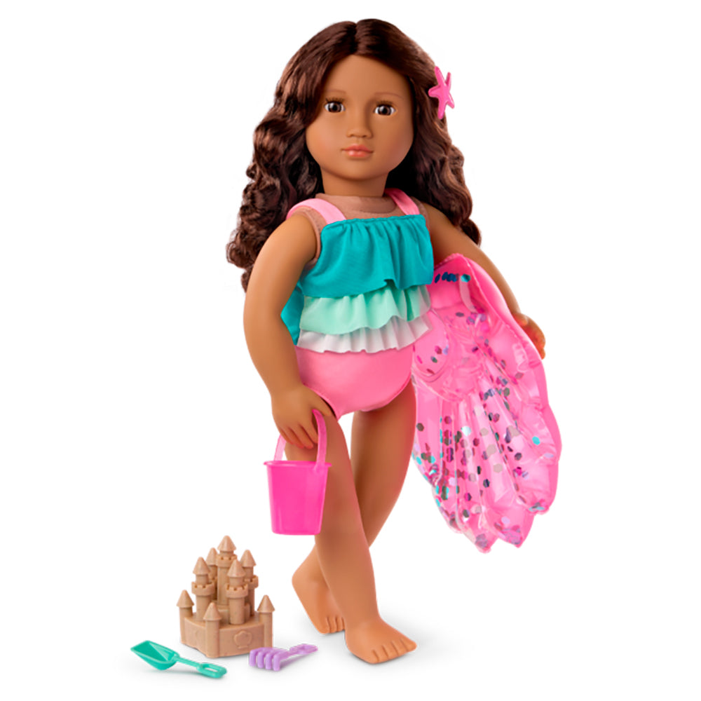 OG LUXURY OUTFIT - "MERMAID DREAMS" SWIMSUIT FOR 18-INCH DOLLS
