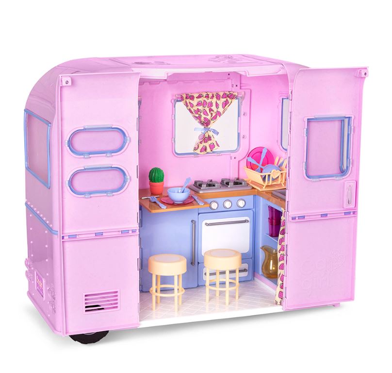 OG VEHICLE - 18-INCH DOLL CAMPER ("R.V. SEEING YOU CAMPER")