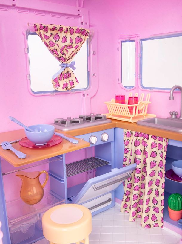 OG VEHICLE - 18-INCH DOLL CAMPER ("R.V. SEEING YOU CAMPER")