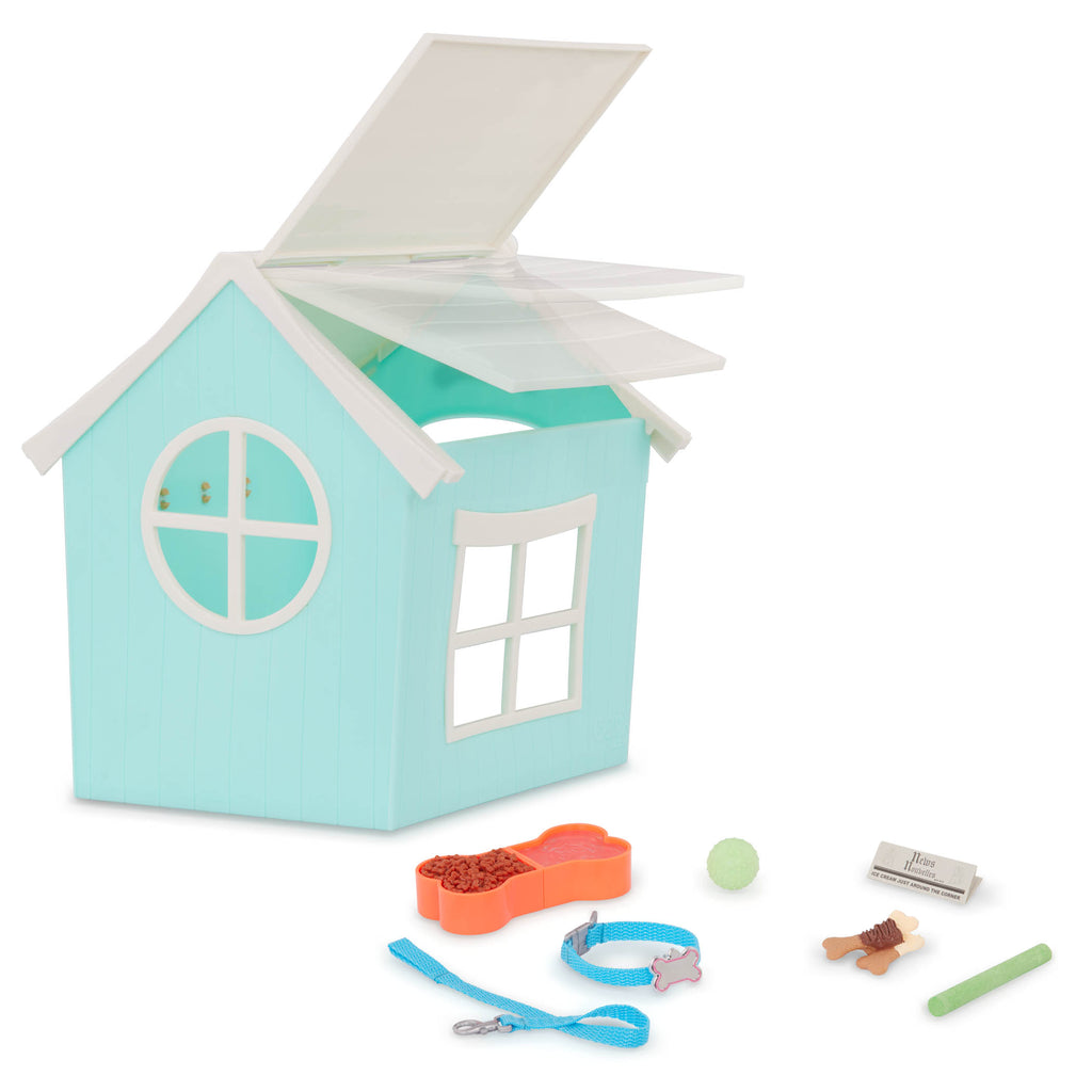OUR GENERATION DELUXE ACCESSORIES - PUPPY PLACE FOR 46 CM DOLL (DOGHOUSE)