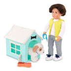 OUR GENERATION DELUXE ACCESSORIES - PUPPY PLACE FOR 46 CM DOLL (DOGHOUSE)