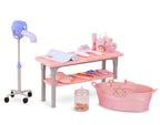 ACCESSOIRES OG DE LUXE - ENSEMBLE DE TOILETTAGE POUR ANIMAUX "SCRUB & STYLE PET GROOMING SET"