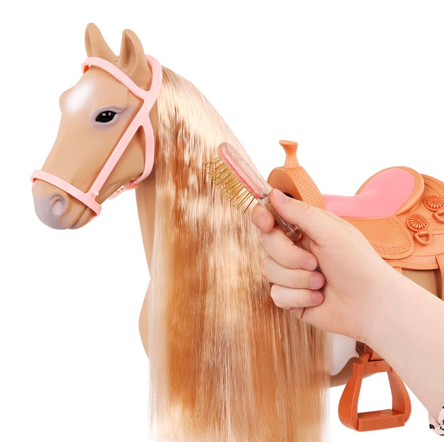 CHEVAL OG - PALOMINO CHEVEUX À COIFFER