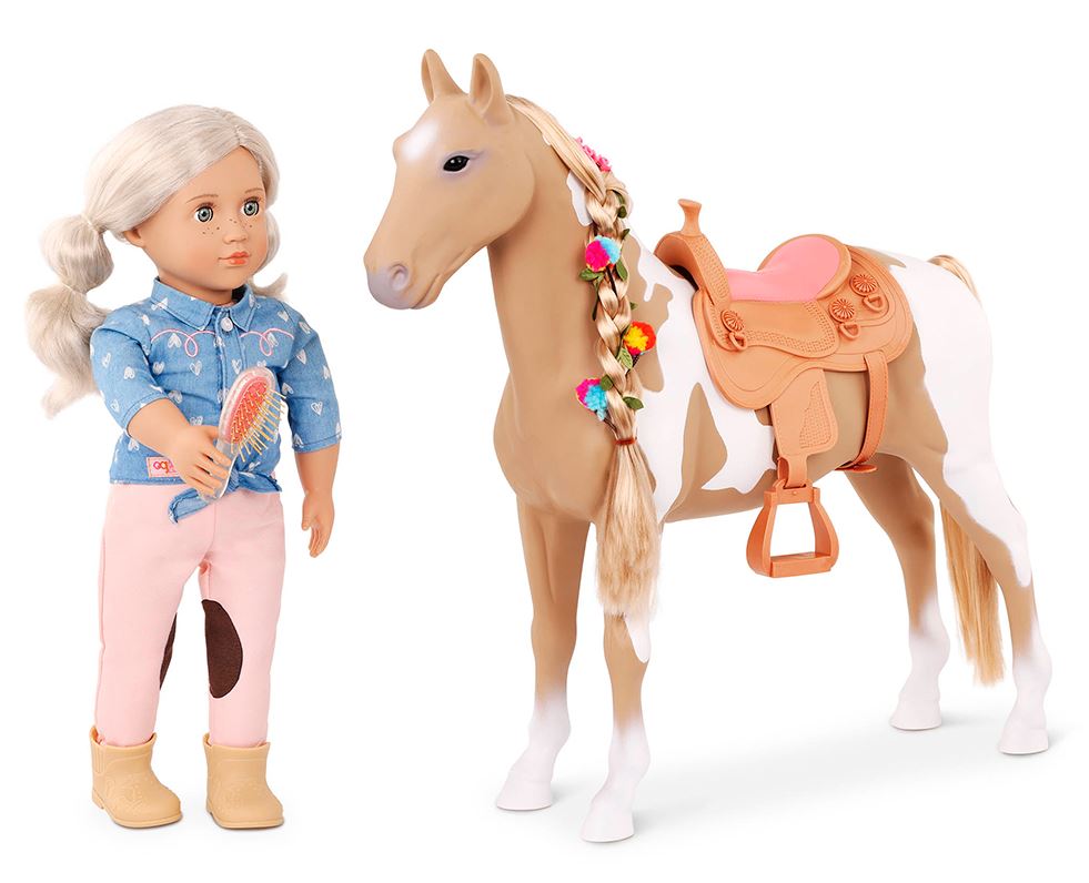 CHEVAL OG - PALOMINO CHEVEUX À COIFFER