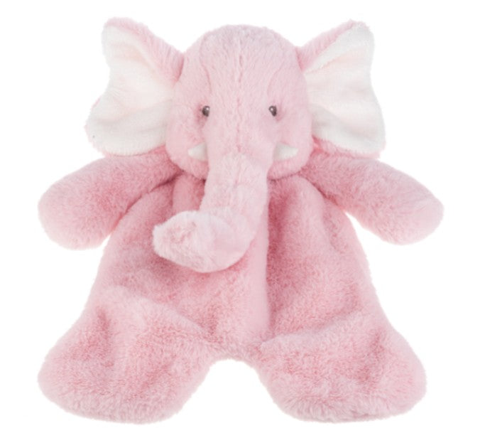 PLUSH TOY - JELLYBEAN PINK FLAT-A-PAT ELEPHANT 18"
