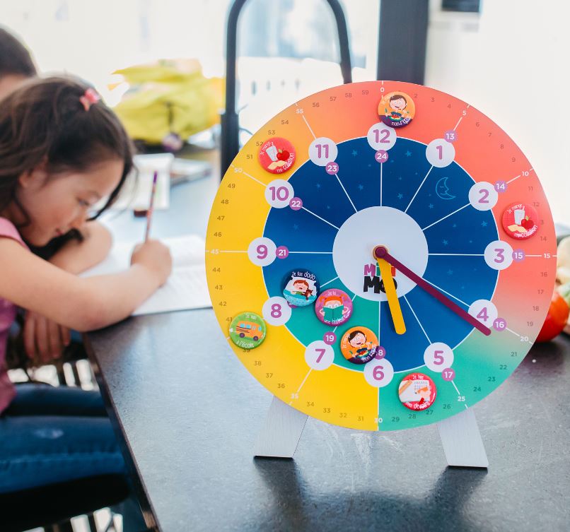 MINIMO - MON HORLOGE MAGNÉTIQUE DE ROUTINE