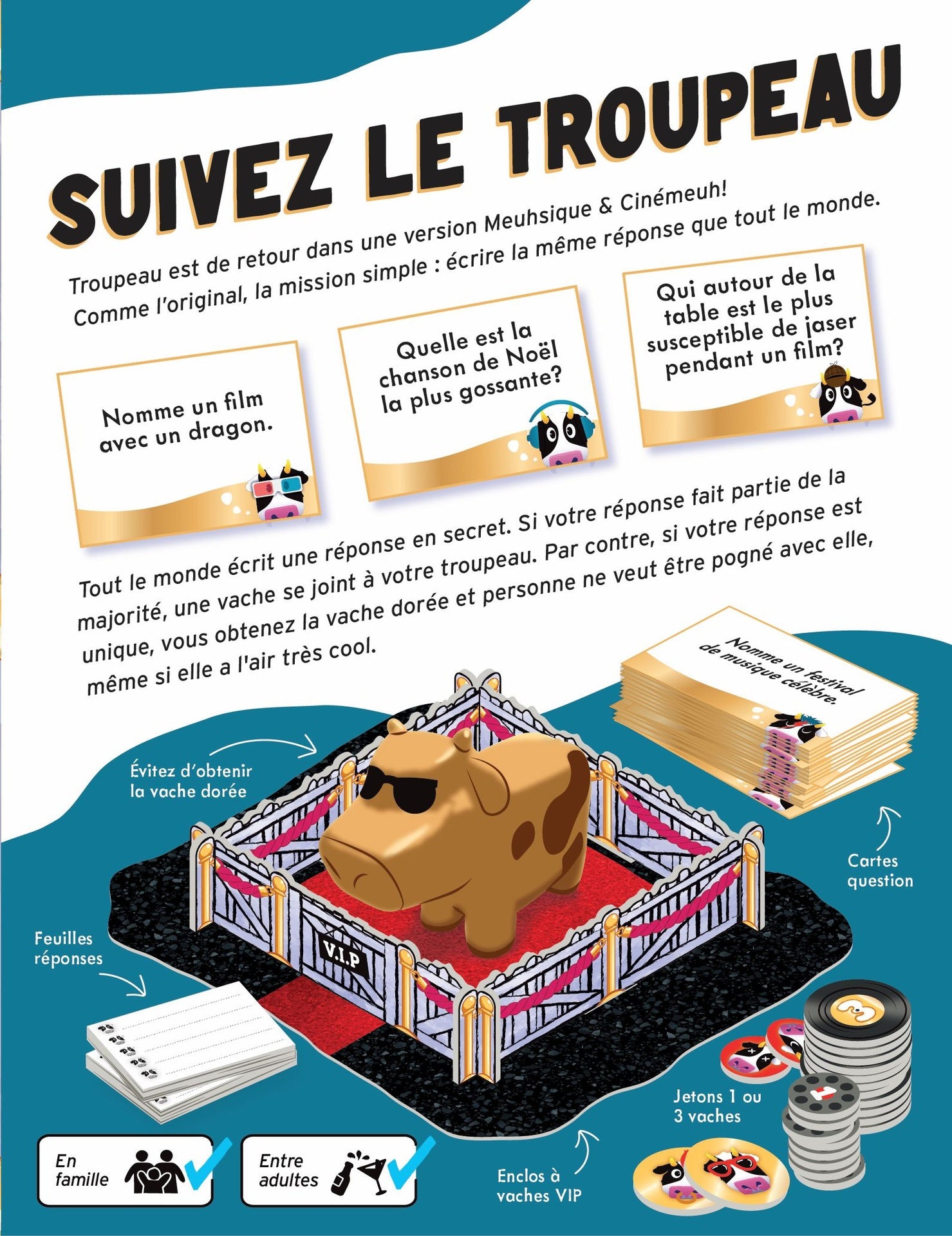 JEU TROUPEAU - MEUHSIQUE ET CINÉMEUH - Version française