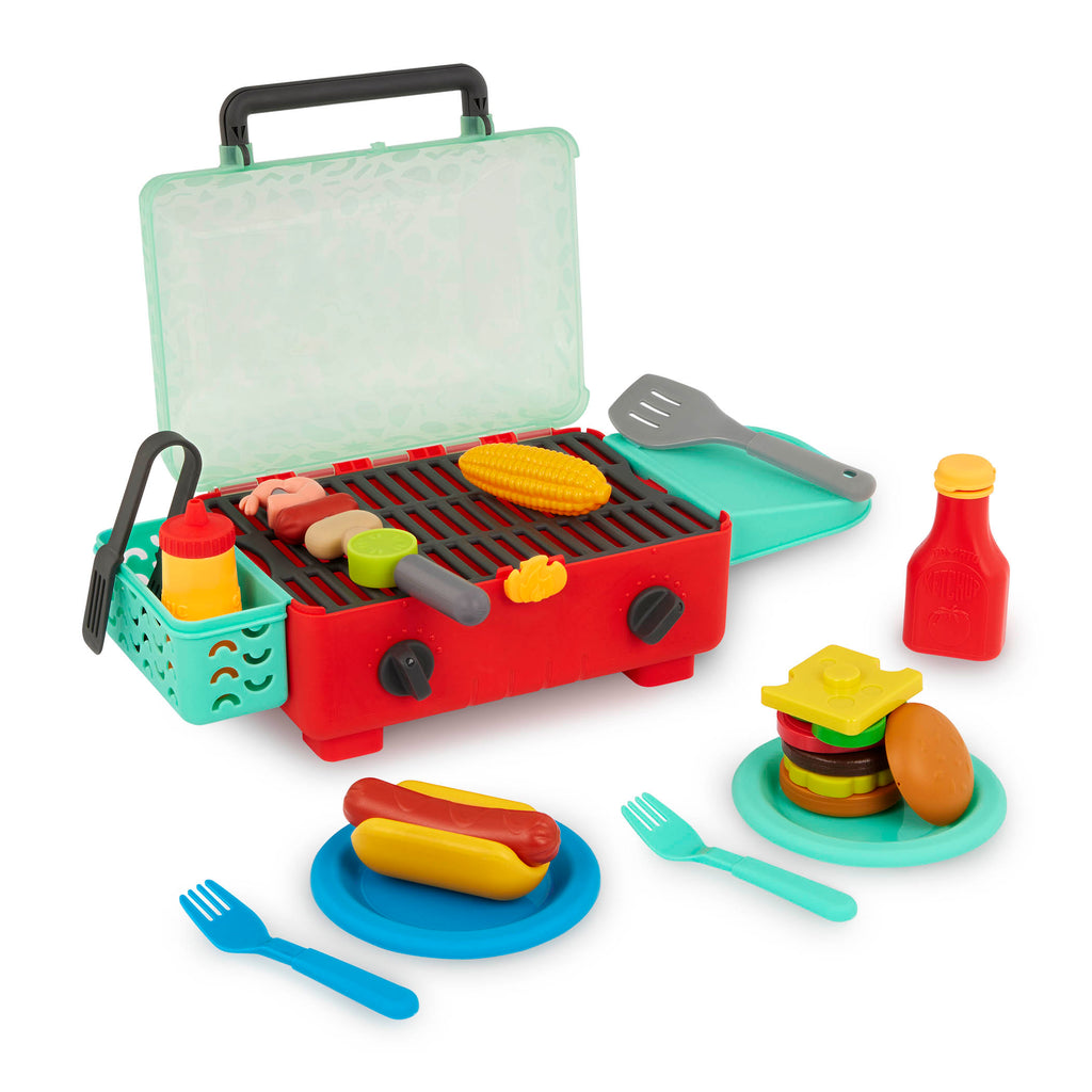 BATTAT - "COOK 'N' GO" PORTABLE BBQ SET