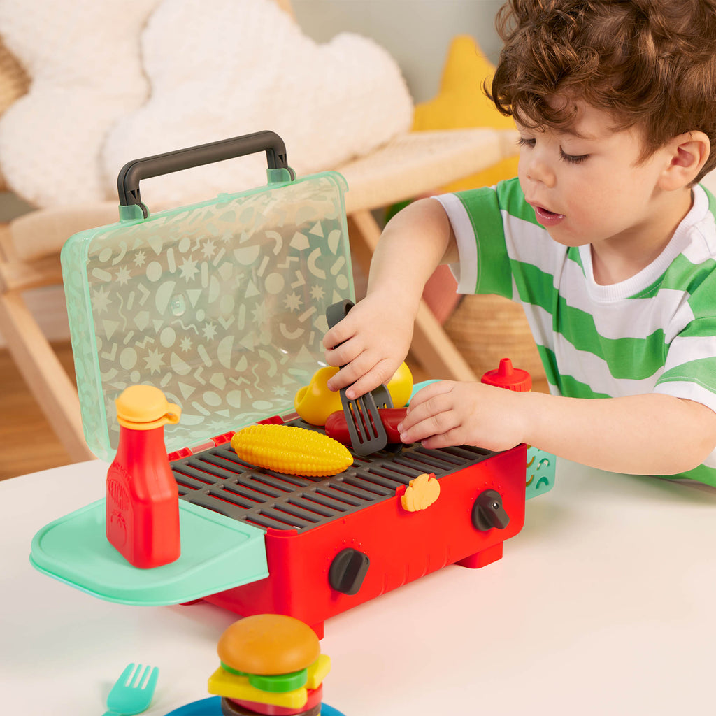 BATTAT - "COOK 'N' GO" PORTABLE BBQ SET