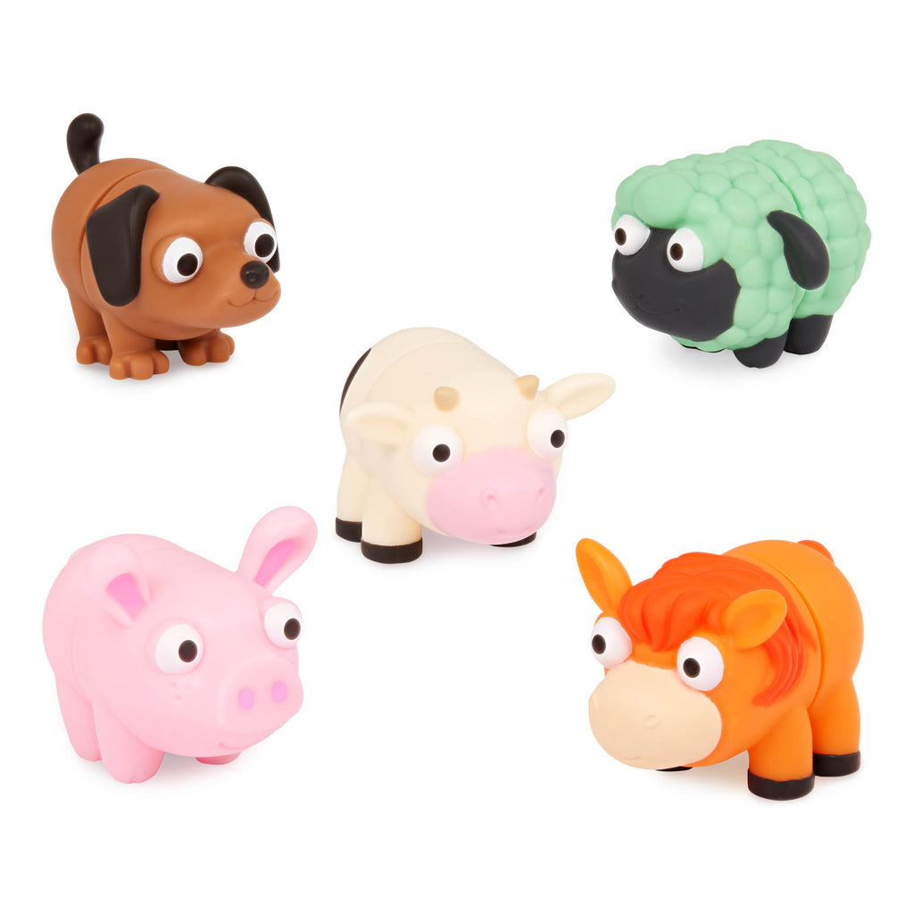 BATTAT - ENSEMBLE DE TUBES SENSORIELS LI'L BARN BUDDIES
