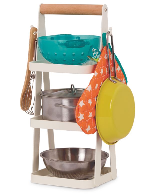 BATTAT ROLE PLAY - MINI CHEF POT-N-PAN SET