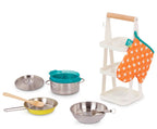BATTAT ROLE PLAY - MINI CHEF POT-N-PAN SET