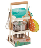 BATTAT ROLE PLAY - MINI CHEF POT-N-PAN SET