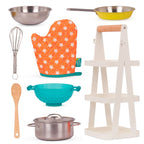 BATTAT ROLE PLAY - MINI CHEF POT-N-PAN SET