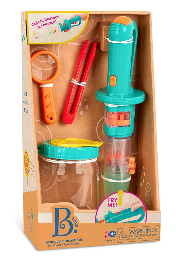 BATTAT SUMMER - INSECT VACUUM & "INSPECT AN INSECT" ACCESSORIES