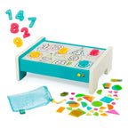 BATTAT - BOITE LUMINEUSE "LOOK & SHINE" AVEC LETTRES ET FORMES (TABLETTE)