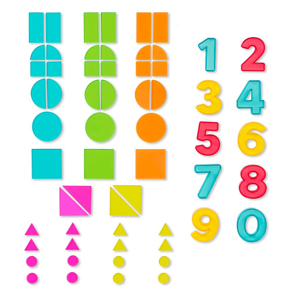 BATTAT - BOITE LUMINEUSE "LOOK & SHINE" AVEC LETTRES ET FORMES (TABLETTE)