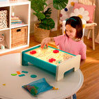 BATTAT - BOITE LUMINEUSE "LOOK & SHINE" AVEC LETTRES ET FORMES (TABLETTE)