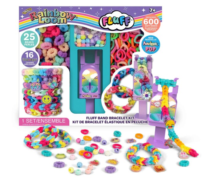 RAINBOW LOOM - PLUSH ELASTIC BRACELET SET