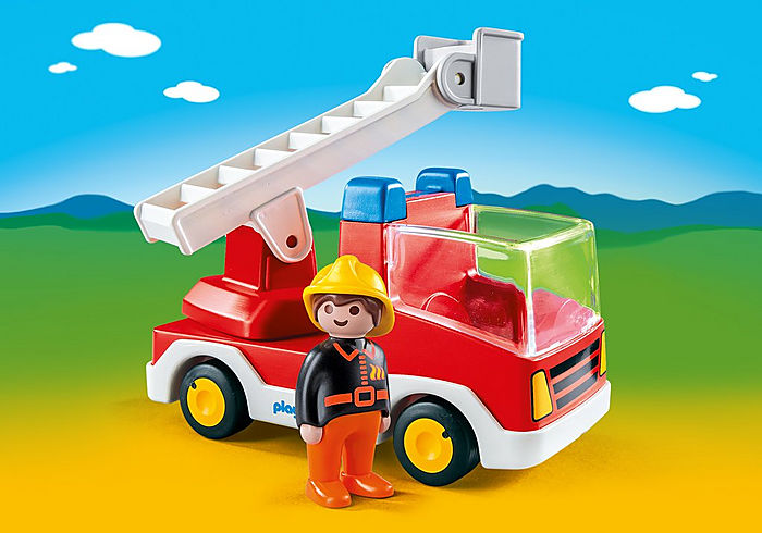PLAYMOBIL JUNIOR - FIRE TRUCK WITH LADDER #71683