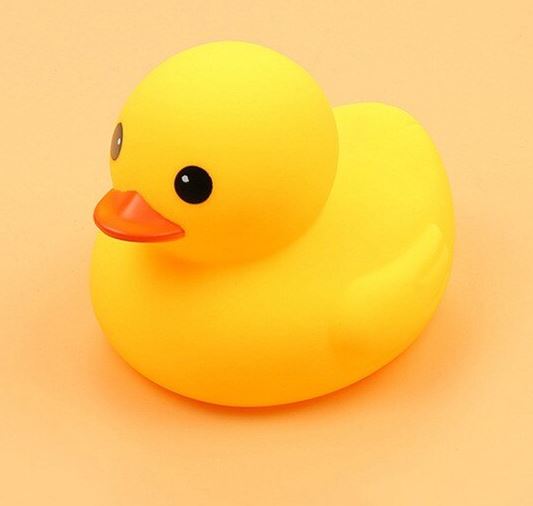 4-INCH YELLOW RUBBER DUCK