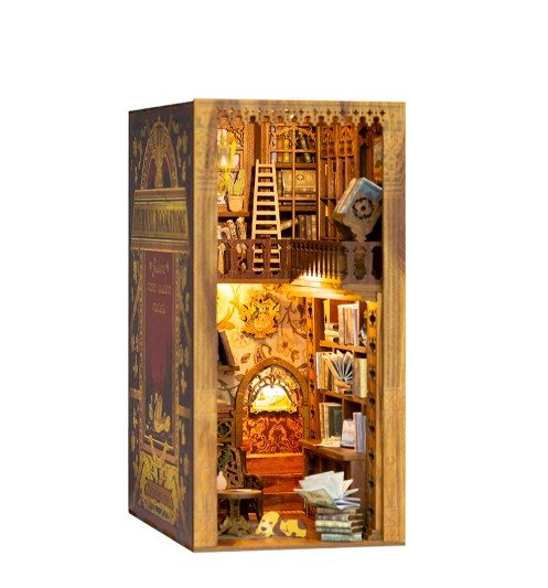 BOOK NOOK DIY - ETERNAL BOOKSHELF (BOOK CORNER SHELF INSERT)
