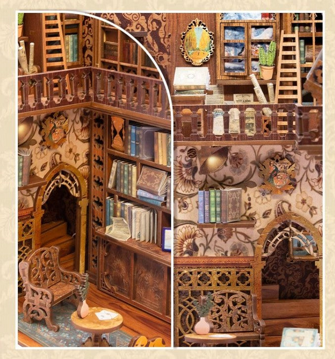BOOK NOOK DIY - ETERNAL BOOKSHELF (BOOK CORNER SHELF INSERT)