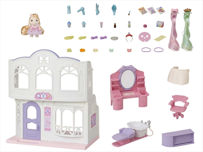 CALICO CRITTERS - PONY'S STYLISH HAIR SALON