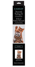 DIAMOND DOTZ CAMELOT - AMBUSHING KITTEN - DIAMOND PAINTING - DIAMOND PAINTING