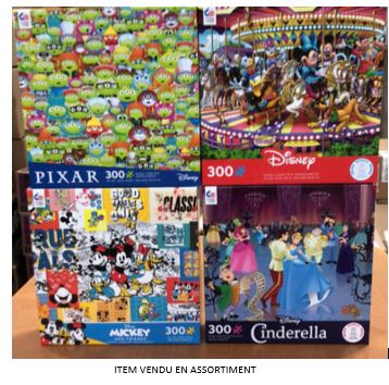 KROEGER CASSE-TÊTE 300 PIÈCES DISNEY - ASST