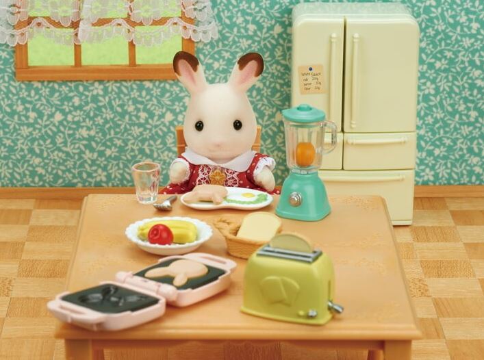 CALICO CRITTERS - BREAKFAST FOOD & APPLIANCES SET
