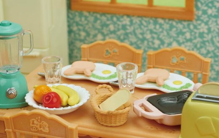 CALICO CRITTERS - BREAKFAST FOOD & APPLIANCES SET