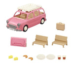 CALICO CRITTERS - VOITURE FAMILIALE ROSE (CONVERTIBLE EN ENSEMBLE DE PIQUE-NIQUE)