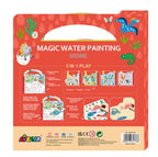 LIVRE À COLORIER AVEC CRAYON À EAU - DINOSAURES