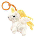 FUTURE - CROCHET KEYCHAIN - FRIZZY UNICORN