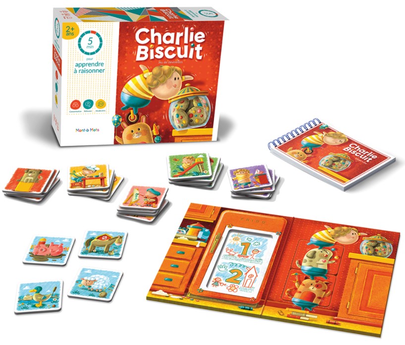 JEU MONT-À-MOTS CHARLIE BISCUIT