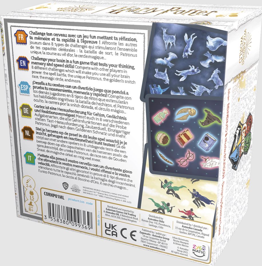 JEU CORTEX HARRY POTTER - Version multilingue