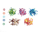 WOODEN BEAD TUBE - 300 VIBRANT PIECES