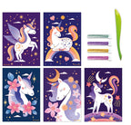 ARTISSIMO - 10 TABLEAUX PAILLETTES LICORNES