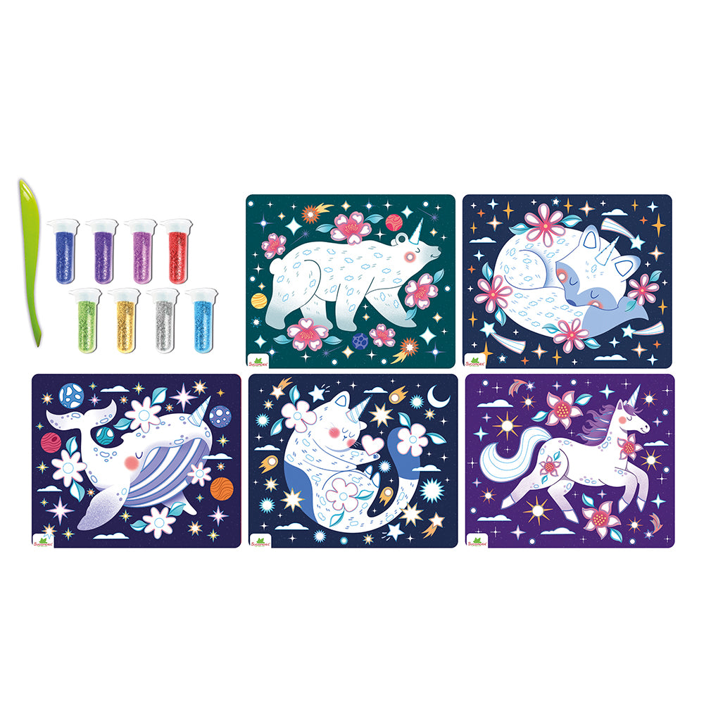 ARTISSIMO - GM GLITTER PICTURES - MAGICAL ANIMALS
