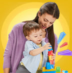 MEGA BLOKS - SAC DE BLOCS GÉANTS 80 PIÈCES ASSORTIS