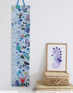 AQUATIC LIFE WALL GROWTH CHART