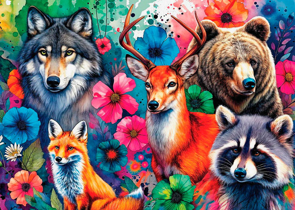 DELFY JIGSAW PUZZLE 1000 PIECES - ECHOES OF WILDERNESS #DE-25007