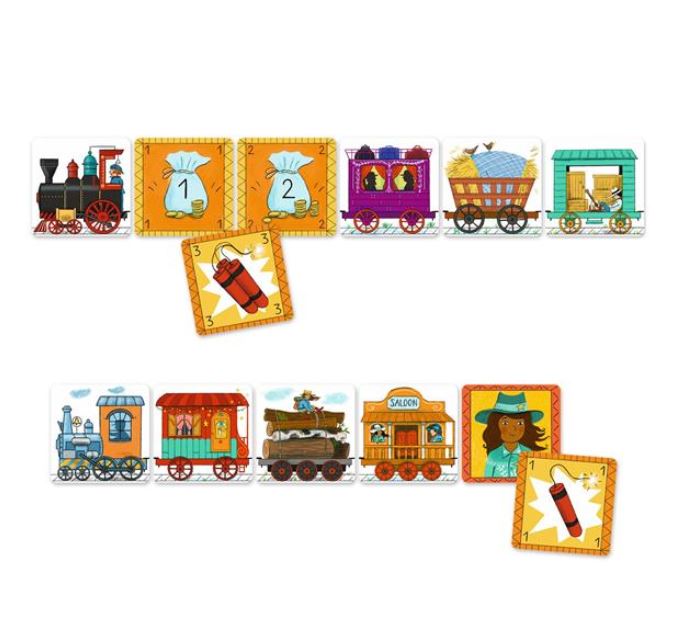 JEU DJECO - GOLDEN TRAIN (JEU DE CARTES)